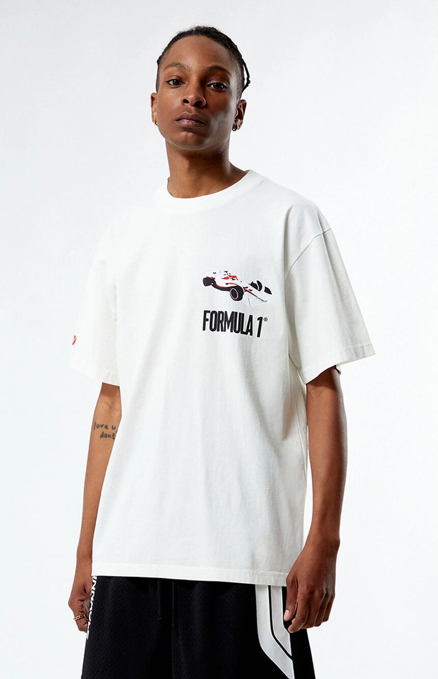 Formula 1 x PacSun Pinnacle Oversized T-Shirt White Size L